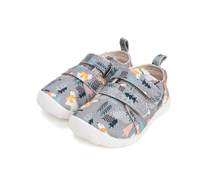 Pantofi baieti, din panza, pentru INTERIOR, BAREFOOT, DD STEP C086-52562B [8]