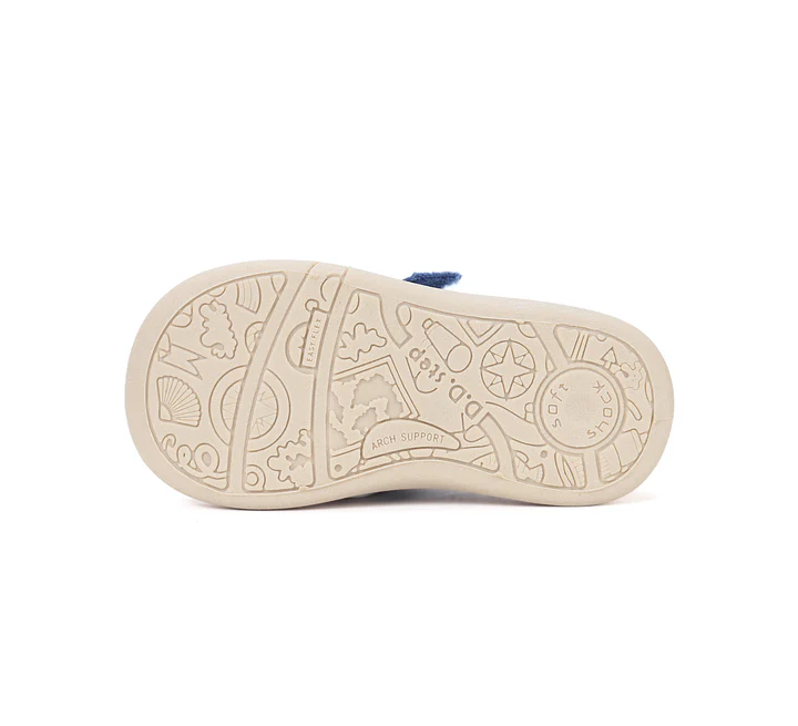 Pantofi baieti, din panza, print vesel, DD STEP C100-61391A [6]