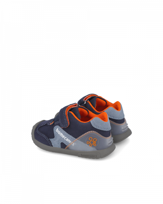 Pantofi baieti, din piele naturala, Azul Marino, Biomecanics 251127-A089 [3]