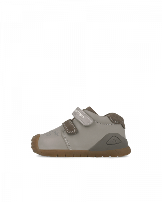 Pantofi baieti, din piele naturala, gri, Biomecanics 251121-B154 [1]