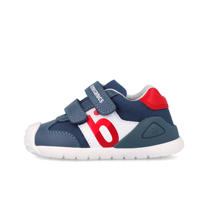 Pantofi baieti, din piele naturala, albastru, Biomecanics 262121-A556 [5]