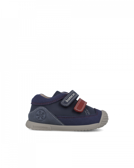 Pantofi baieti, din piele naturala, Ocean, Biomecanics 251124-A183 [5]