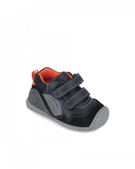 Pantofi baieti, din piele naturala, negru multicolor, Biomecanics 241120-A054 [1]