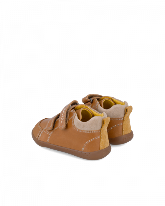 Pantofi baieti din piele naturala, Maro, 241301-B087 [1]
