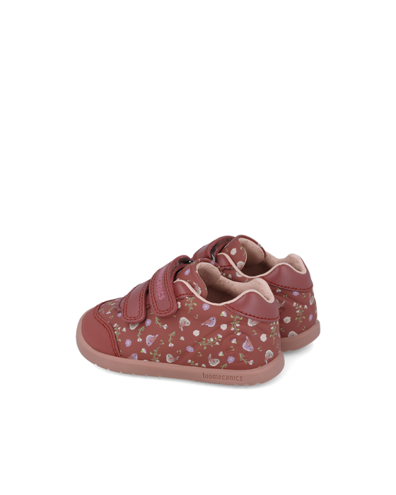 Pantofi fete, calapod lat, din piele, Biomecanics, Rosu - 251150-C859 [3]