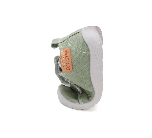 Pantofi fete, diin panza, interior/exterior, verzi, BAREFOOT, DD STEP C086-42881A [1]