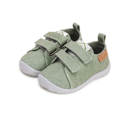 Pantofi fete, diin panza, interior/exterior, verzi, BAREFOOT, DD STEP C086-42881A [6]