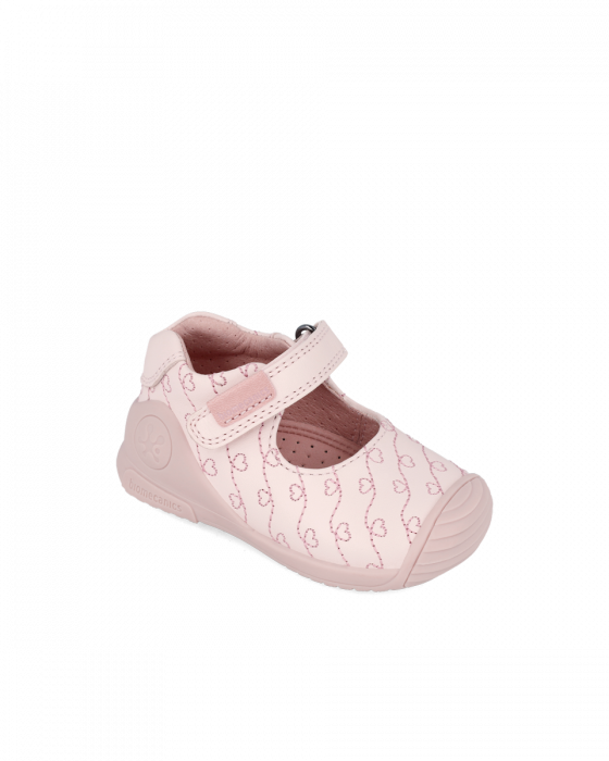 Pantofi copii din piele naturala Biomecanics, roz 241100-A779 [1]