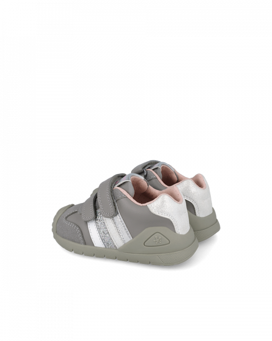 Pantofi fete, din piele naturala, Gri, Biomecanics 251129-D154 [5]