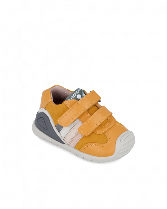 Pantofi baieti, din piele naturala, multicolor, Biomecanics 241110-B240 [1]