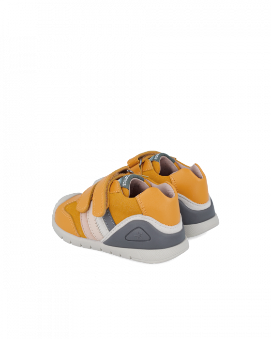 Pantofi baieti, din piele naturala, multicolor, Biomecanics 241110-B240 [3]