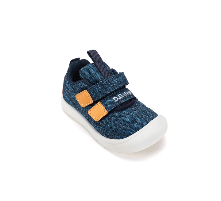 Pantofi sport copii DDstep bleumarin cu scai [7]