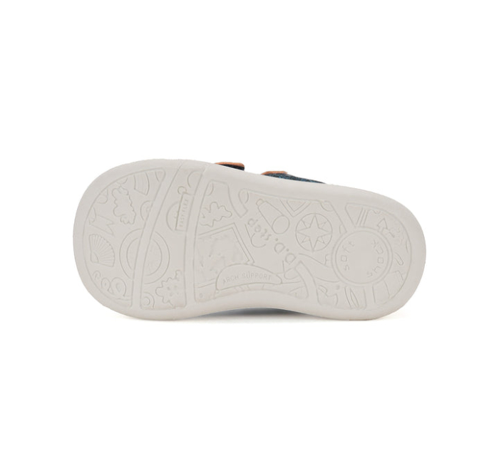 Pantofi sport copii DDstep bleumarin cu scai [6]