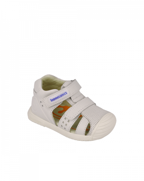 Sandale Baieti, din piele naturala, gri, Biomecanics 252124-B695 [2]