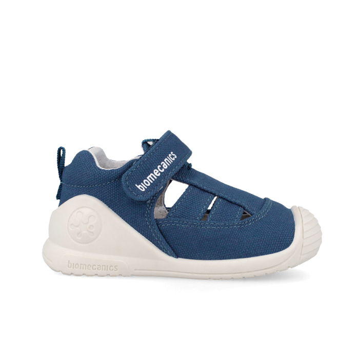 Sandale baieti, din material textil, albastru marin, Biomecanics 262187-A556 [2]