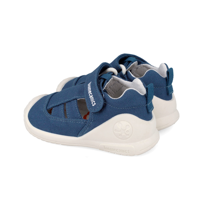 Sandale baieti, din material textil, albastru marin, Biomecanics 262187-A556 [3]