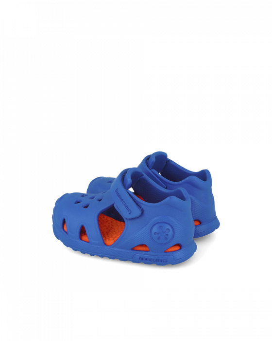 Sandale baieti, din cauciuc, albastru mat, Biomecanics 252290-B006 [3]