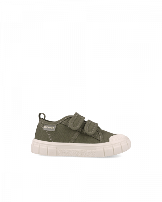 Sneakers Baieti, din material textil, Kaki, Garvalin 252381-B801 [4]