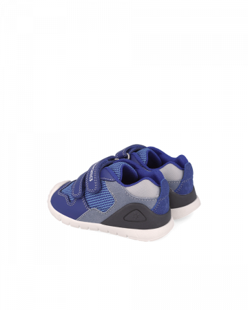 Sneakers baieti, din piele naturala, albastru, Biomecanics 252120-A836 [2]