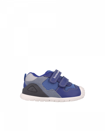 Sneakers baieti, din piele naturala, albastru, Biomecanics 252120-A836 [3]
