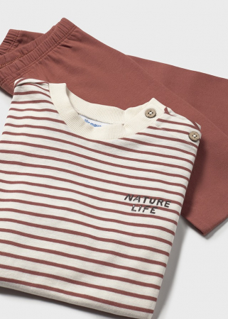 Imbracaminte baieti - Set colanti si bluza unisex bebe Mayoral 2745 – Noua Colectie