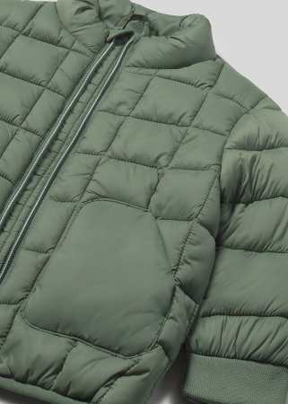 Imbracaminte baieti - Geaca copii matlasata 2423-012 Verde Kaki