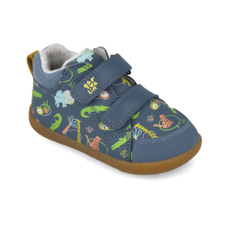 Ghete baieti barefoot impermeabile, imblanite Garvalin 251312-A556FB [3]