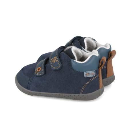 Ghete baieti bleumarin barefoot impermeabile, imblanite Garvalin 251308-A089FB [4]