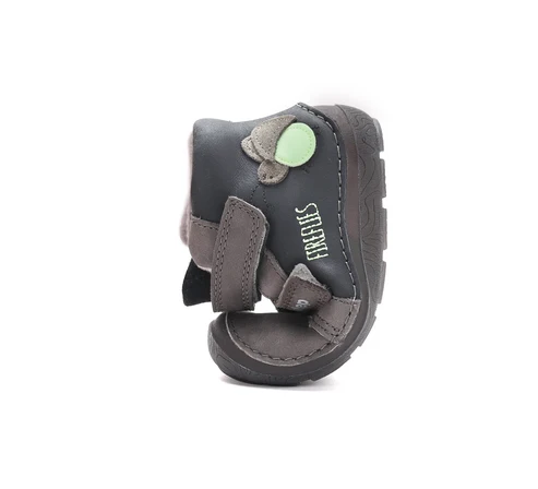 Ghete barefoot imblanite baieti gri luminos A116-62455A DD Step [8]