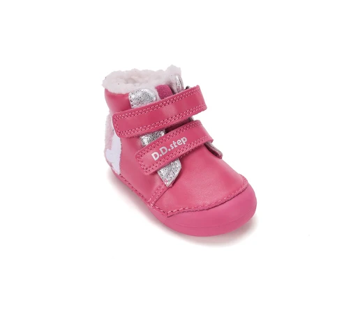 Ghete barefoot imblanite fete Roz W066-62479F DD Step [2]
