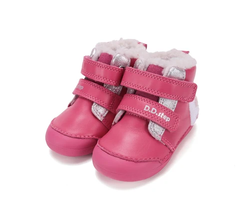 Ghete fete - Ghete barefoot imblanite fete Roz W066-62479F DD Step