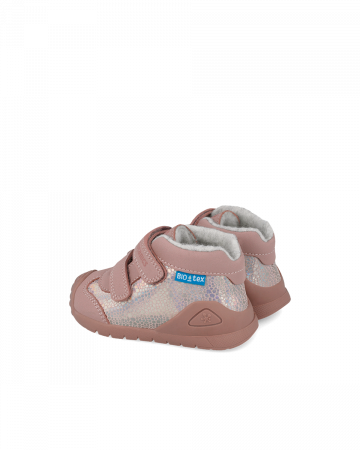 Ghete copii din piele naturala, imblanite, Rosa, Biomecanics 251134-D032FB [3]