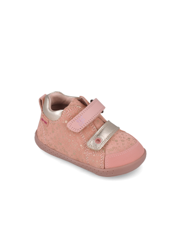 Ghete fete - Ghete fete roz barefoot impermeabile, imblanite Garvalin 251304-B626FB