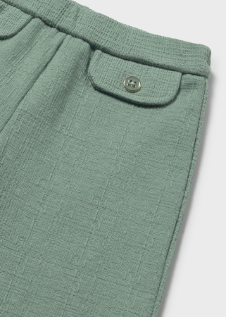 SS2026 - Pantaloni lungi fete verde menta 01509-064 Mayoral