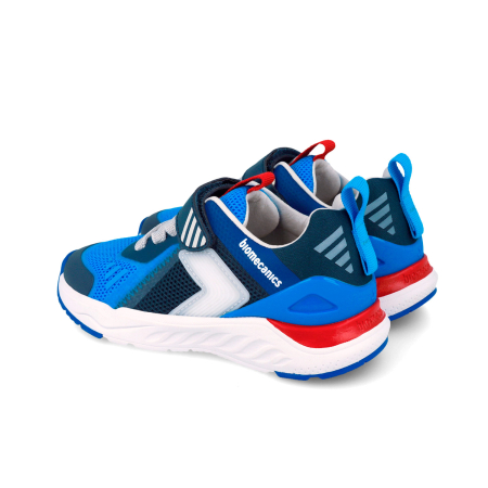 Pantofi baieti, cu lumini, material textil Biomecanics, Albastru 262274-A008 [3]