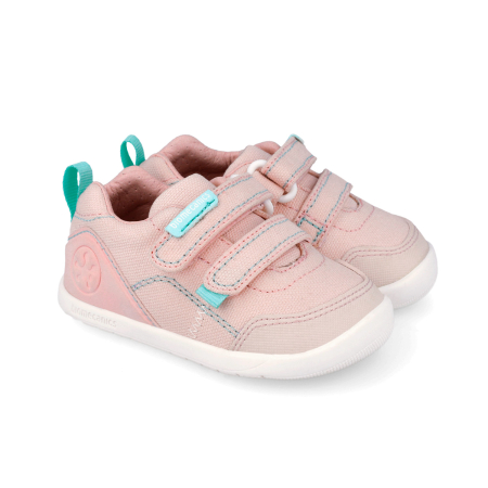 SS2026 - Pantofi fete, calapod lat, textil Biomecanics, roz pal 262190-E032