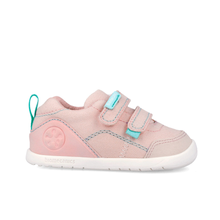 Pantofi fete, calapod lat, textil Biomecanics, roz pal 262190-E032 [1]