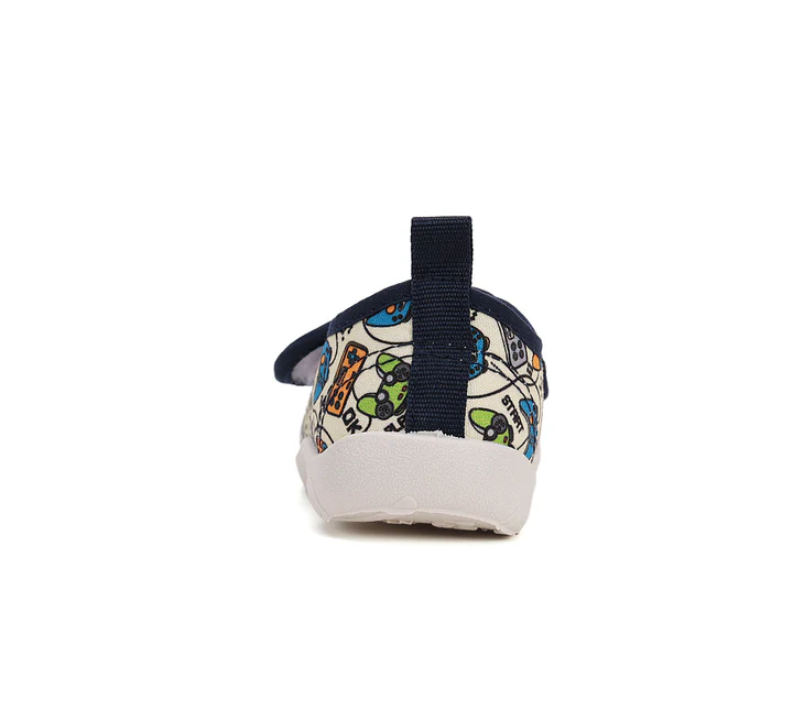 Pantofi baieti, din panza, pentru INTERIOR, BAREFOOT, DD STEP C086-51576 [4]