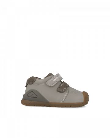 Pantofi baieti, din piele naturala, gri, Biomecanics 251121-B154 [1]