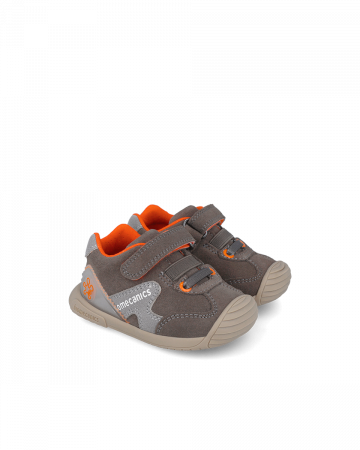 Pantofi baieti, din piele naturala, Maro, Biomecanics 251127-B168 [1]