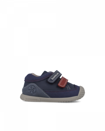 Pantofi baieti, din piele naturala, Ocean, Biomecanics 251124-A183 [4]