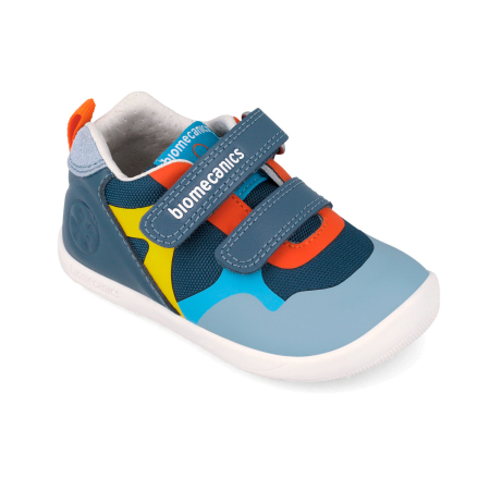 Pantofi baieti, material textil, calapod lat, Biomecanics 262165-A556 [3]