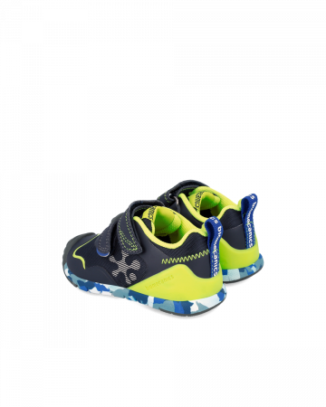 Pantofi sport baieti, din material textil, negru multicolor, Biomecanics 241140-A008 [3]