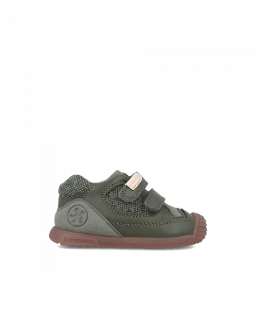 Pantofi baieti, din piele naturala, Sauvage Militare, Biomecanics 241127-B788 [1]