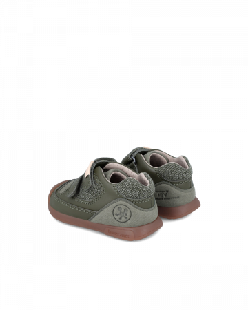 Pantofi baieti, din piele naturala, Sauvage Militare, Biomecanics 241127-B788 [3]