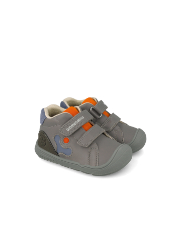 Pantofi baieti - Biomecanics 261144-B156 – Pantofi copii gri | KiddieStore