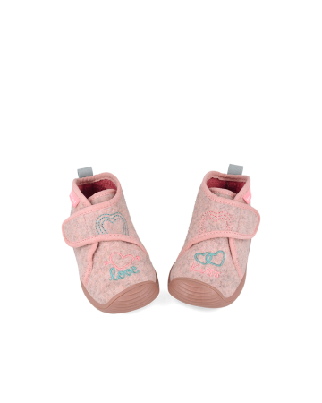 Pantofi interior fete - Biomecanics 261181-B032 – Pantofi Interior Roz Copii | KiddieStore