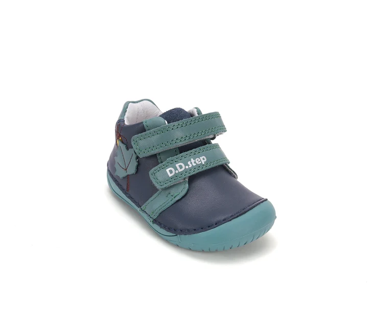 Pantofi Piele Baieti D.D.step S070-62392 Royal Blue – Talpa Flexibila [6]