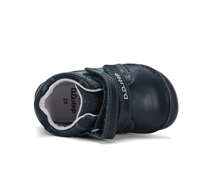 Pantofi Piele Baieti D.D.step S070-62964A Royal Blue – Talpa Flexibila [4]