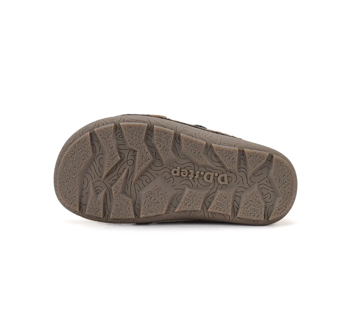 Pantofi Piele Intoarsa D.D.step S116-62538 Chocolate – Talpa Flexibila [5]